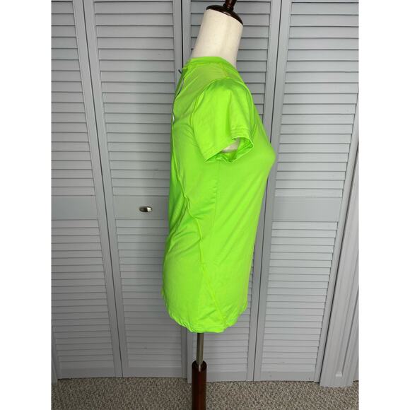 BHPC Perform athletic short sleeve v-neck shirt mesh back women's medium - Picture 2 of 6